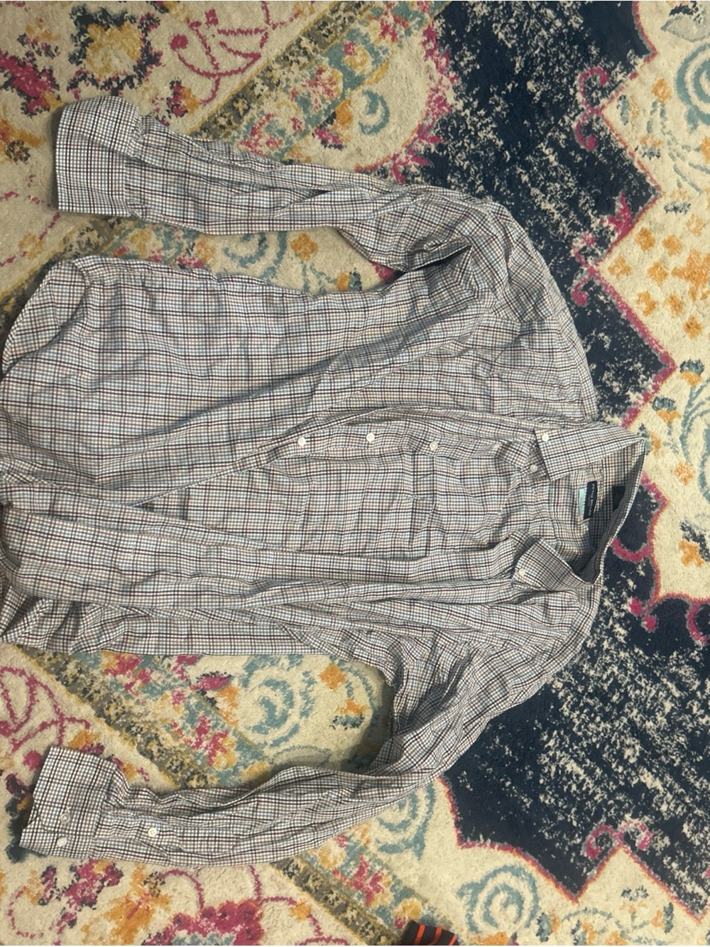 Peter Millar Multicolor Plaid Button-Down Shirt
